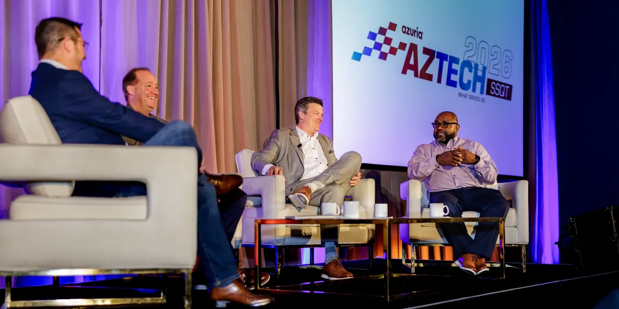 Kelsey Henderson contributing to an industry panel discussion